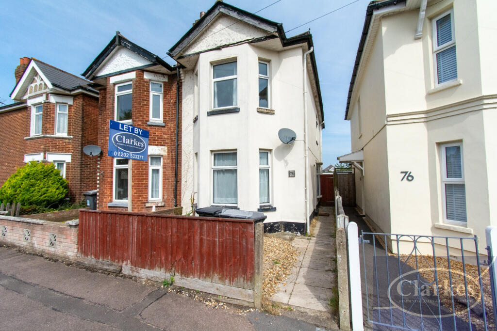 4 bed Semi Detached for rent in Bournemouth. From Clarkes Estate Agents - Bournemouth