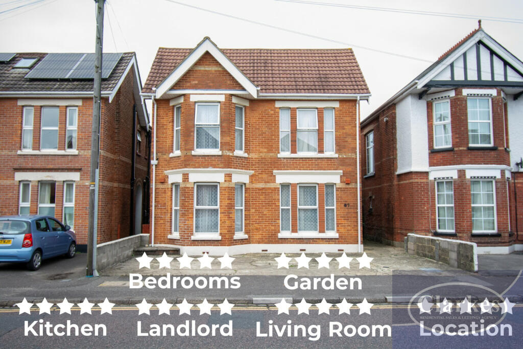 6 bed Detached for rent in Bournemouth. From Clarkes Estate Agents - Bournemouth