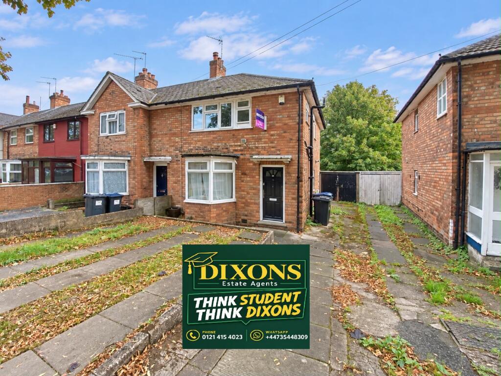 3 bed Detached for rent in Birmingham. From Dixons - Selly Oak