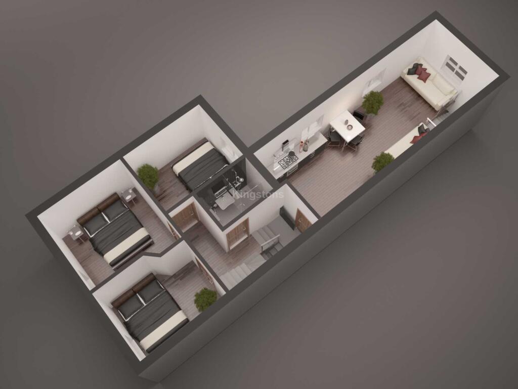 4 bed Apartment for rent in Cardiff. From Kingstons - Cardiff