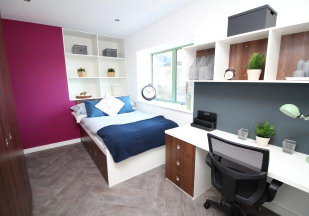 1 bed Private Halls for rent in . From Let Right Properties Ltd - Treforest