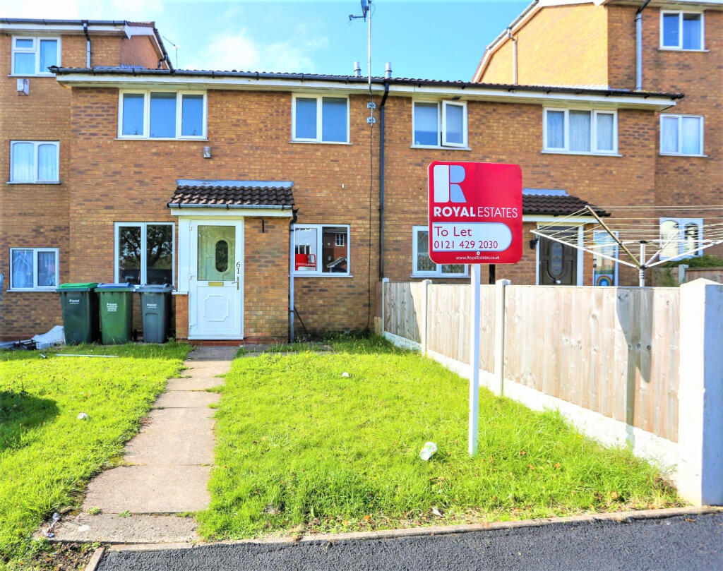 1 bed Mid Terraced House for rent in Rowley Regis. From Royal Estates - Birmingham