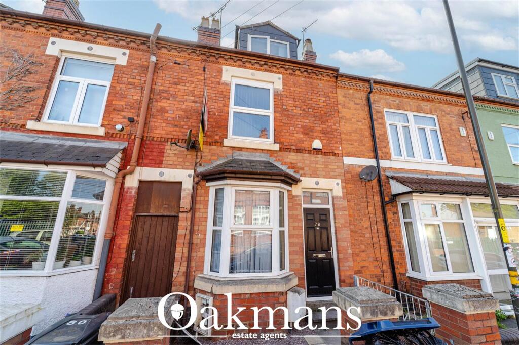 6 bed Mid Terraced House for rent in Birmingham. From Oakmans Estate Agents - Student Lettings