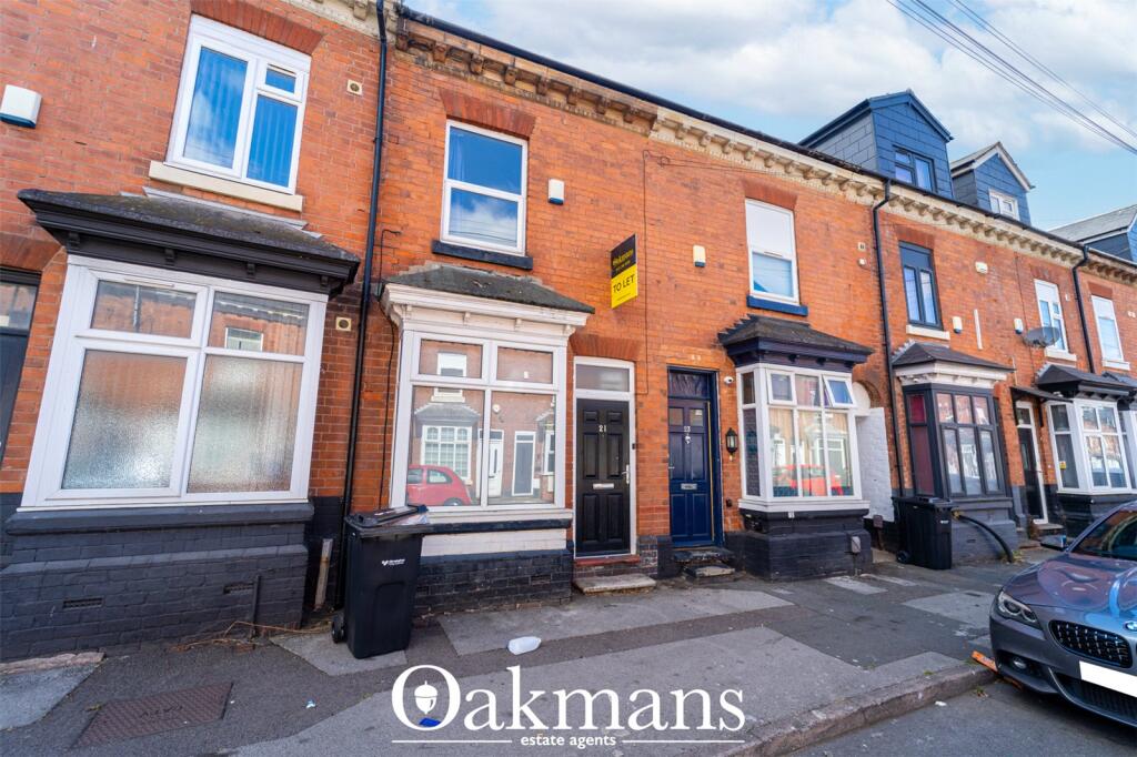 4 bed Mid Terraced House for rent in Birmingham. From Oakmans Estate Agents - Student Lettings