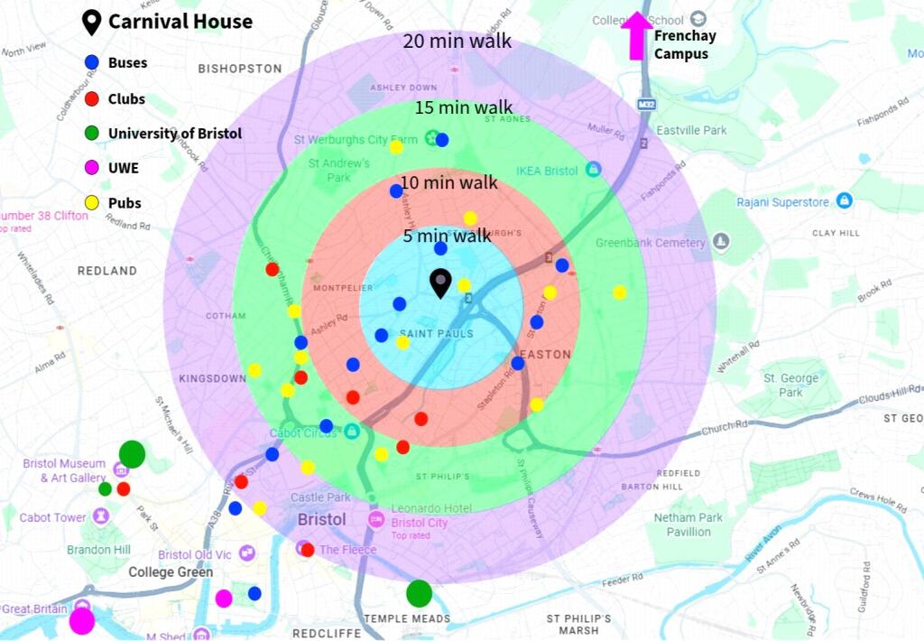 4 bed Studio for rent in Bristol. From Digs - Bristol