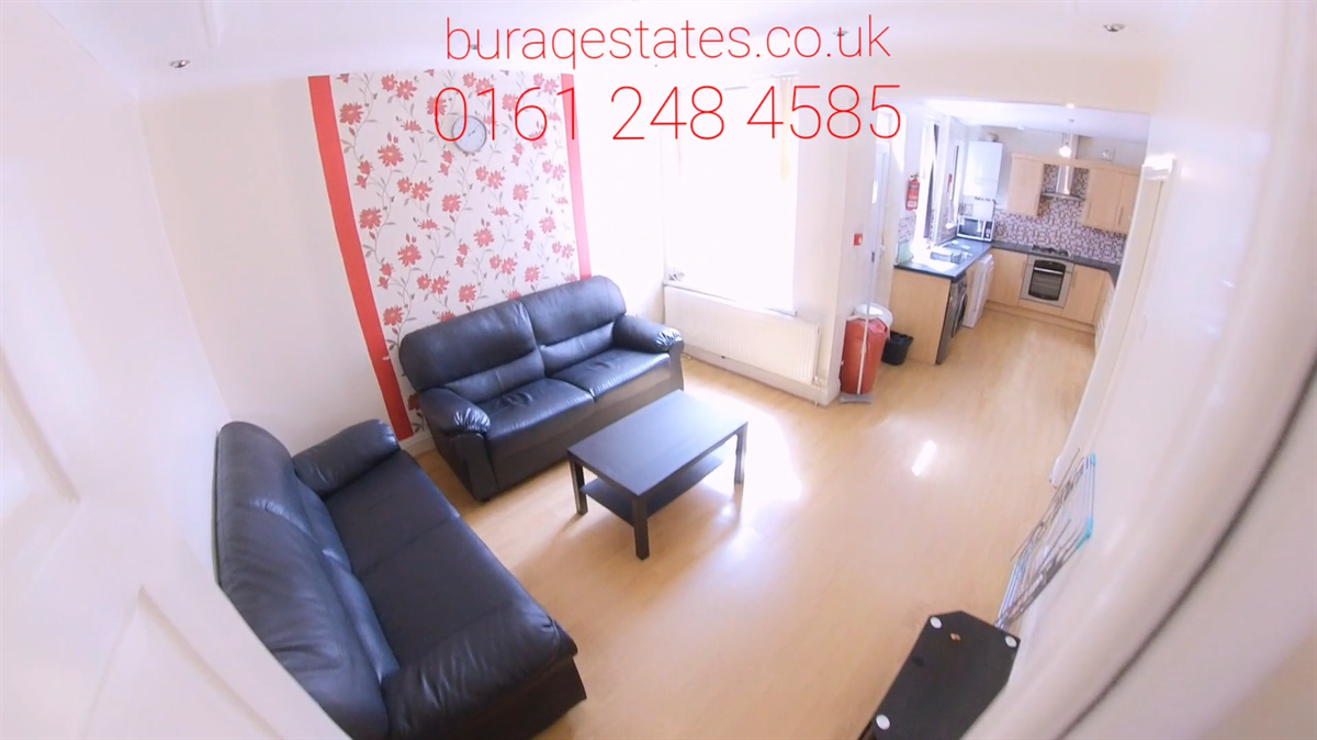 6 bed Mid Terraced House for rent in Manchester. From Buraq Estates