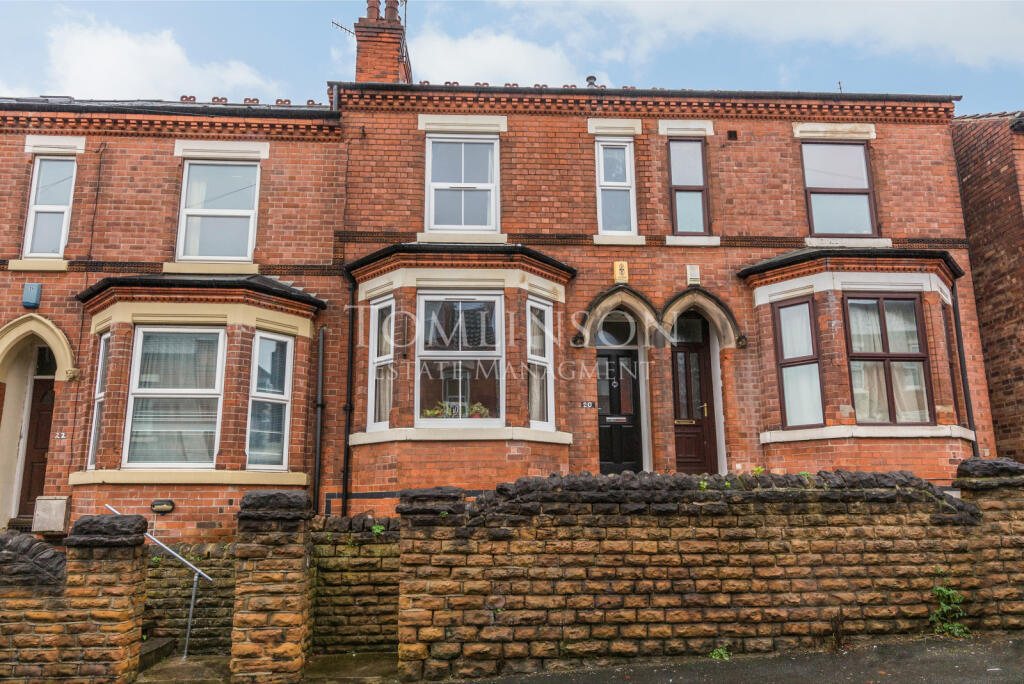 4 bed Mid Terraced House for rent in Nottingham. From Tomlinson Estates 4 bed Mid Terraced House for rent in Nottingham. From Tomlinson Estates