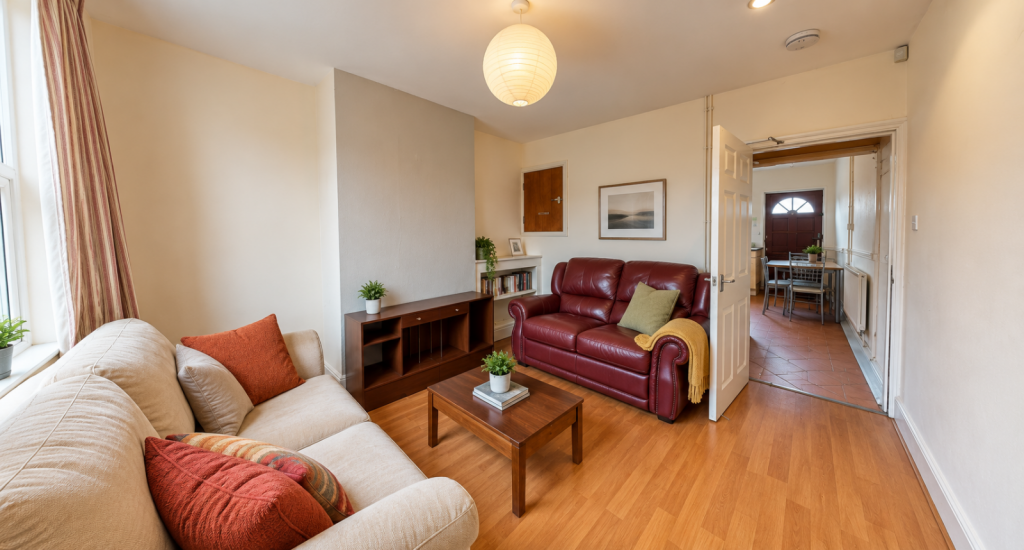 3 bed Mid Terraced House for rent in Nottingham. From Tomlinson Estates