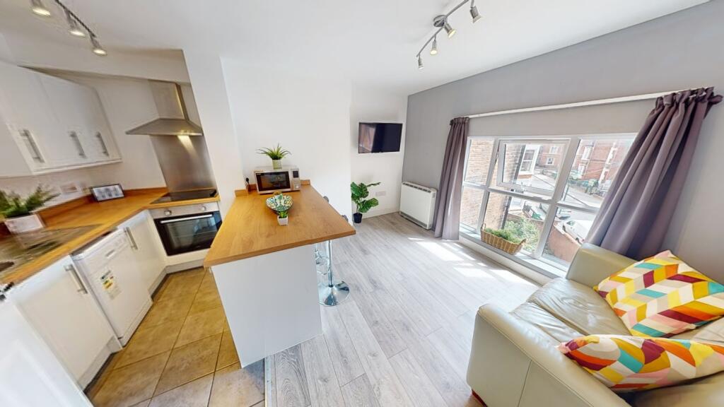2 bed 1st Floor Flat for rent in Nottingham. From Oak Student Letts