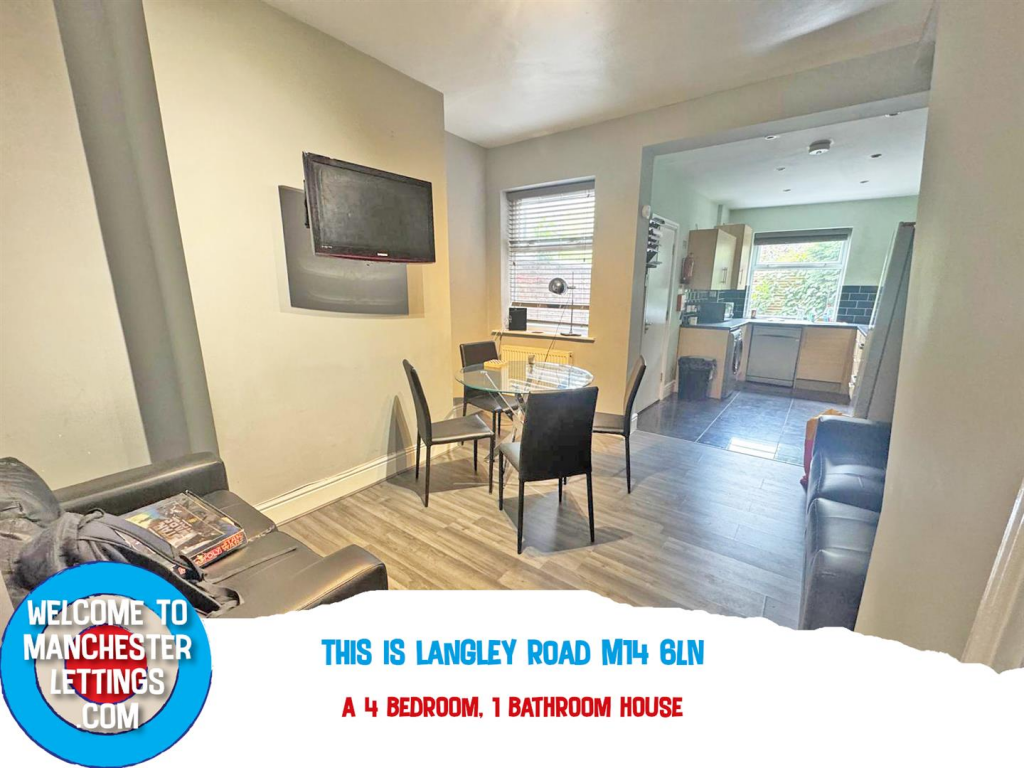 4 bed Mid Terraced House for rent in Manchester. From Welcome To Manchester Lettings 4 bed Mid Terraced House for rent in Manchester. From Welcome To Manchester Lettings